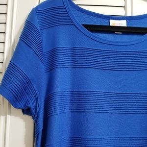 LuLaRoe XL Carly Dress Pin-tucked